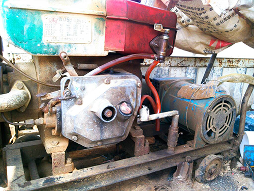 科尔沁右翼中单杠柴油机发电机出租